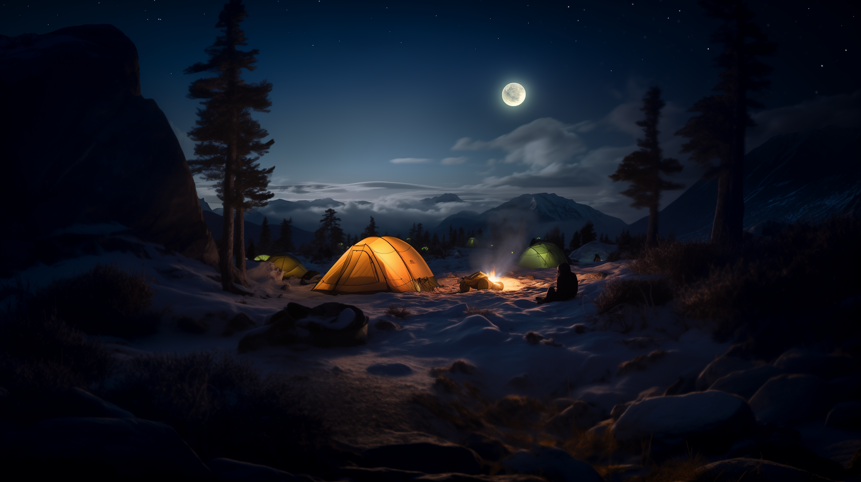 Première nuit d'exode